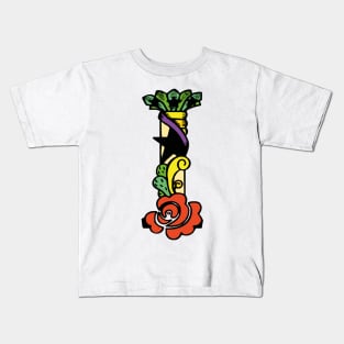 Crazy Monogram I Kids T-Shirt